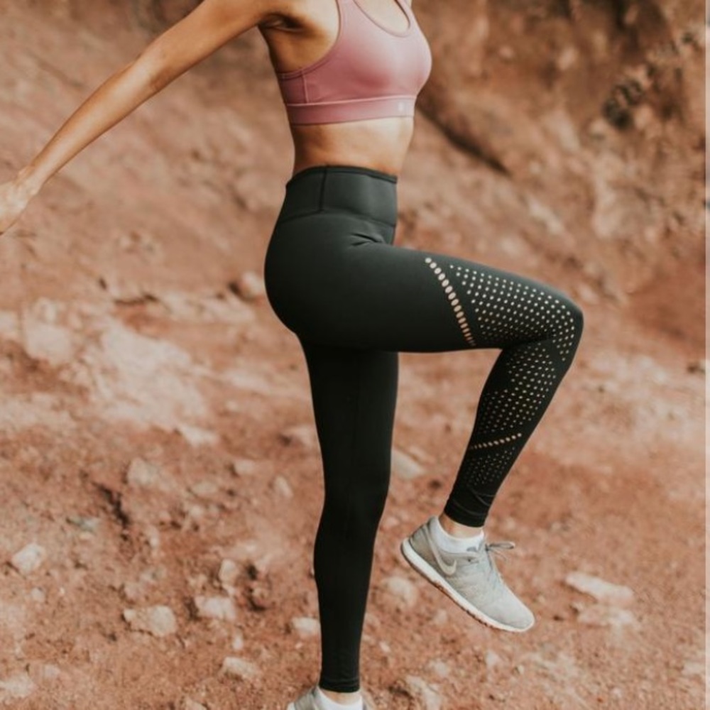 Senita Athletics Black Alpine Leggings XL